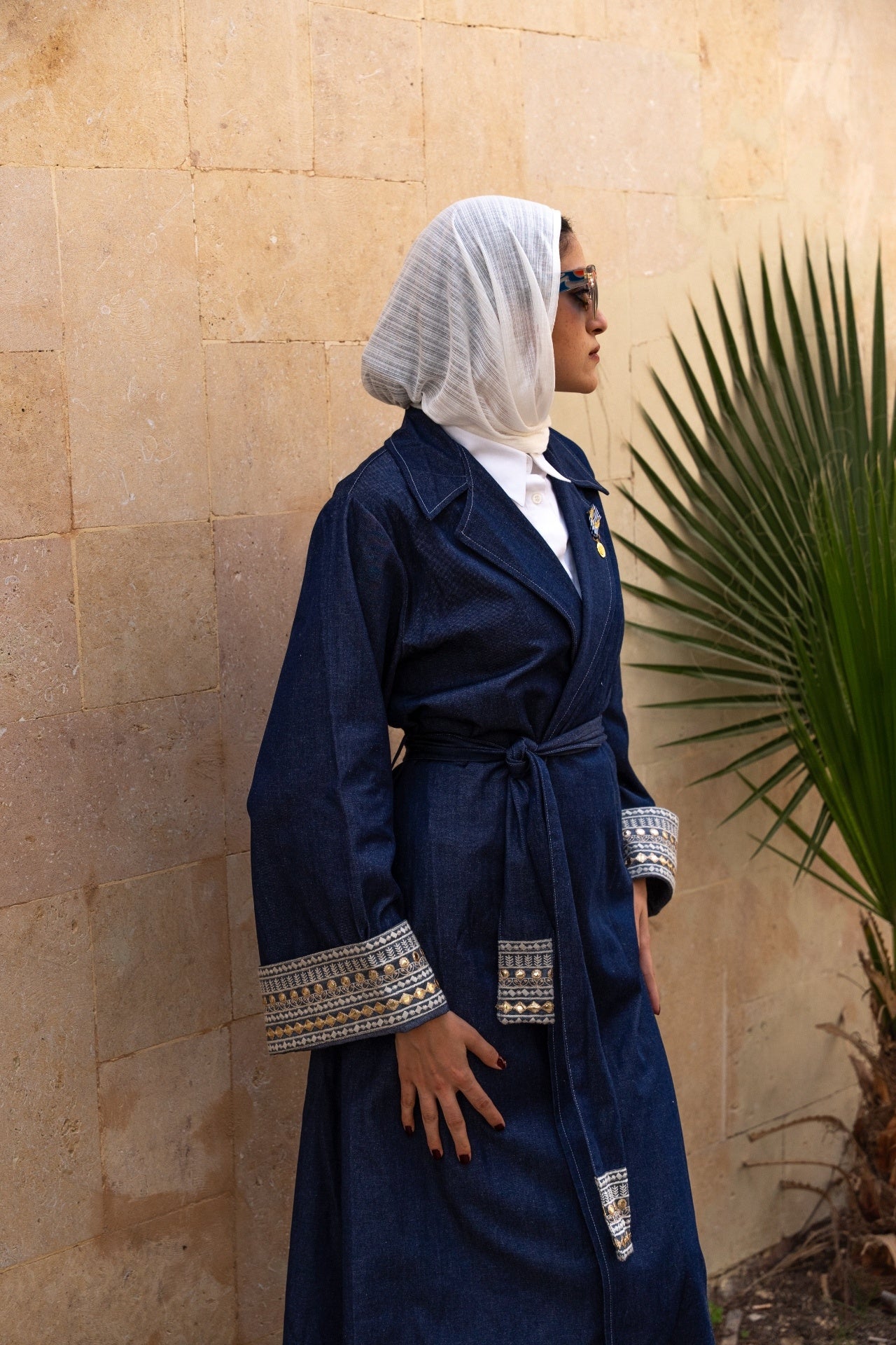 Denim Kaftan | قفطان جينز
