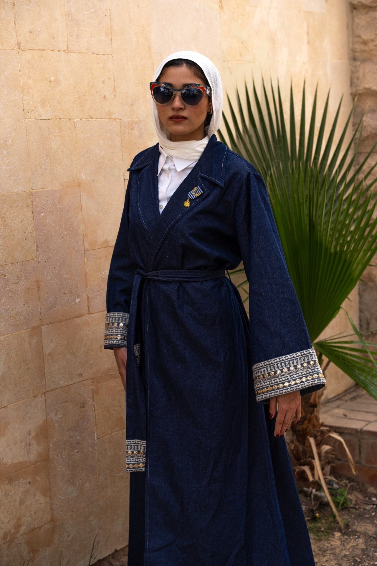 Denim Kaftan | قفطان جينز