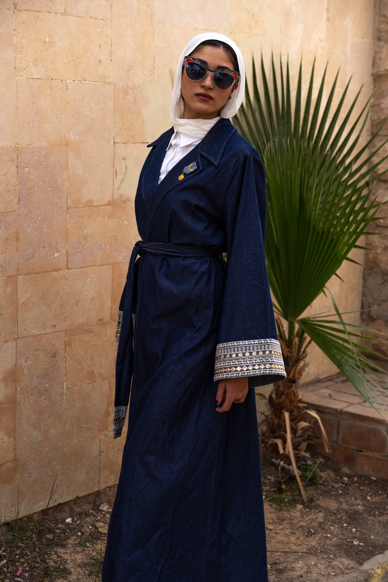 Denim Kaftan | قفطان جينز