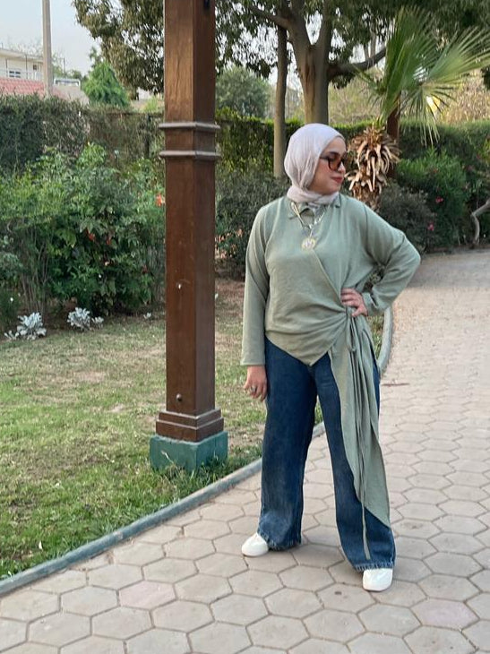 Wrap Blouse