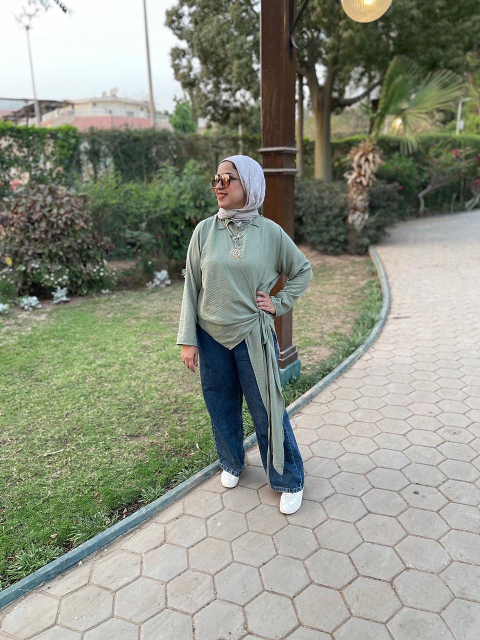 Wrap Blouse
